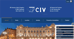 Desktop Screenshot of civ-conseil.com